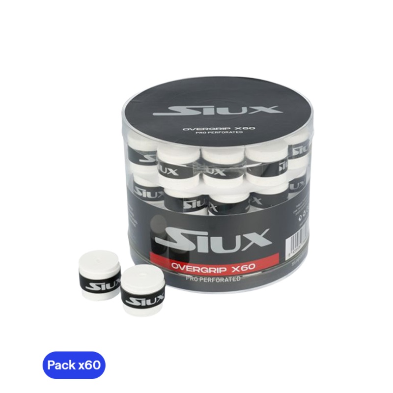 Tambor Siux Pro Perforado Blanco (Pack x60)