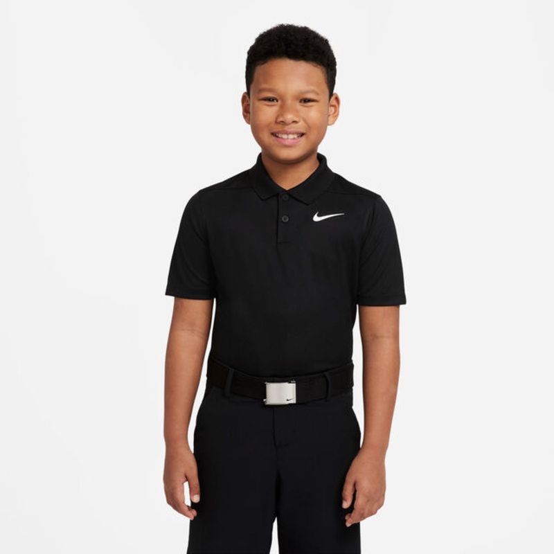 Dri-Fit Victory Polo Boys – Black, White