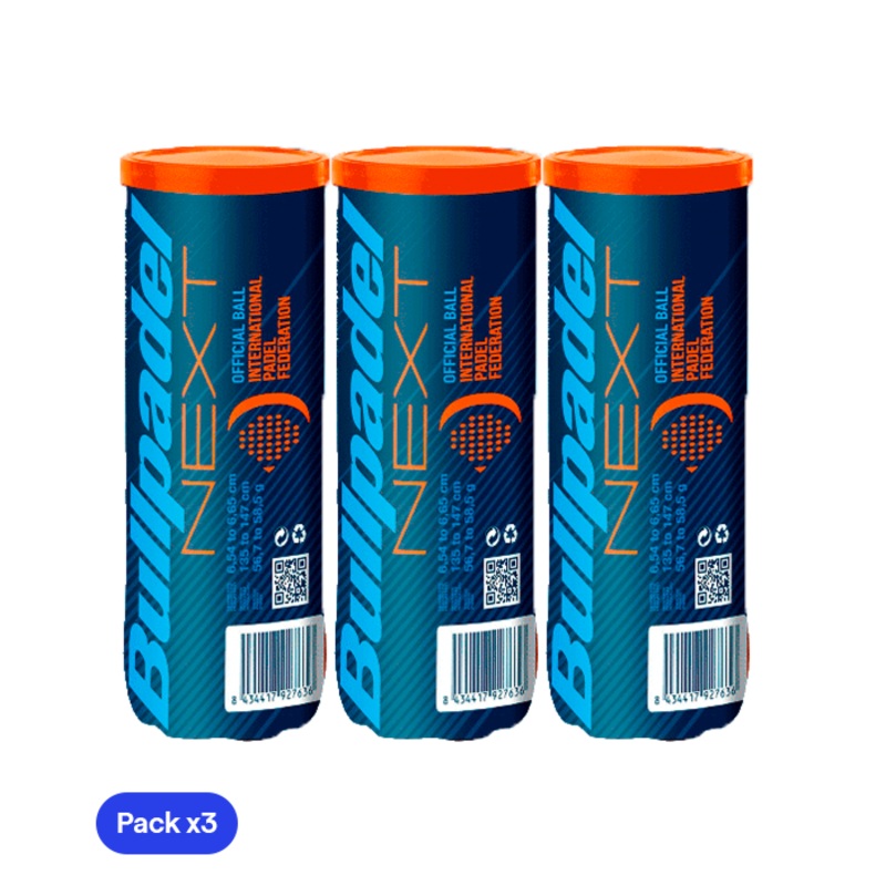 Pelotas Bullpadel Next (Pack x3)