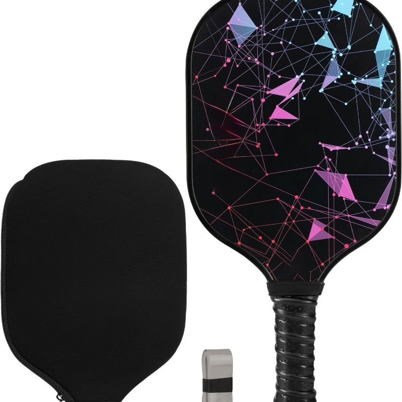 Usapa Approved Custom Private Label Pala Padel Sport Padel Grip Overgrip Outdoor Pickleballs PRO Carbon Pickleball Paddle