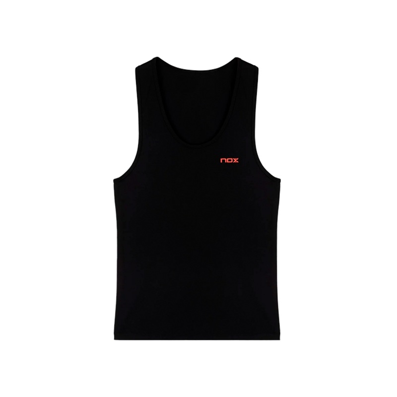 Camiseta Tirantes NOX Team Fit Women Negro