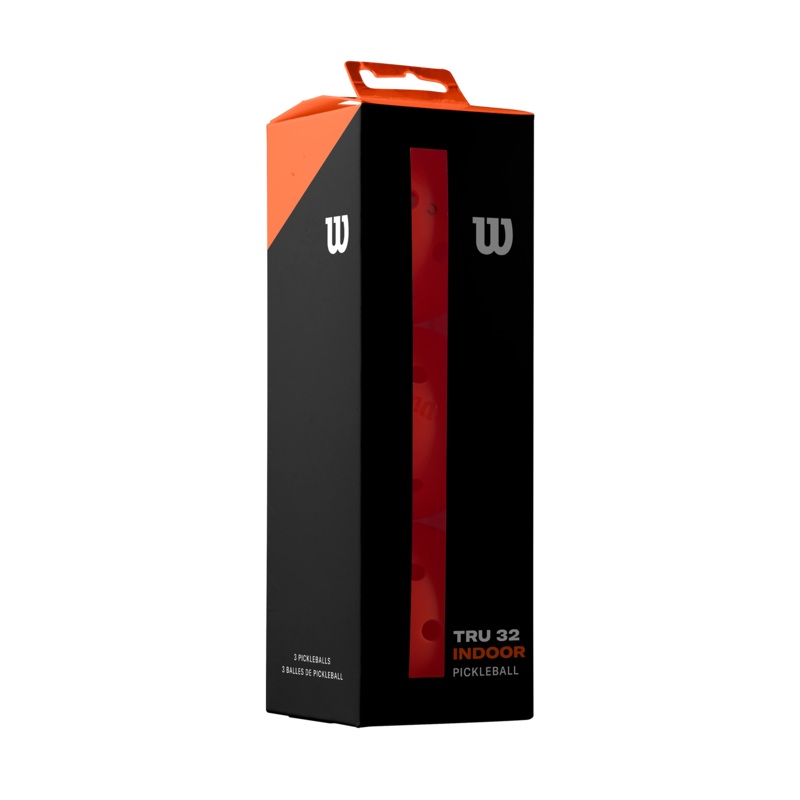 Wilson Tru 32 Indoor Pickleball Balls – Orange