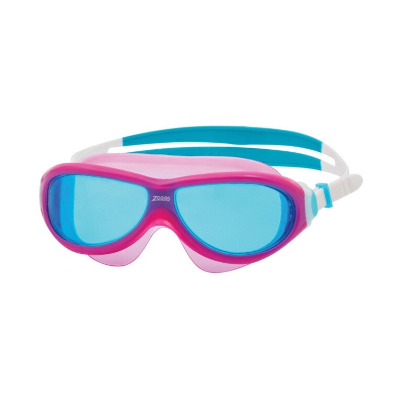 Zoggs Phantom Junior Mask –  Pink / Blue Tint