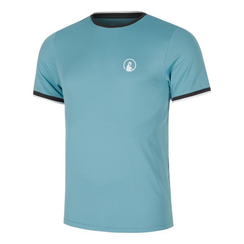 Create Break Ringer T-Shirt Men – Light Blue, White