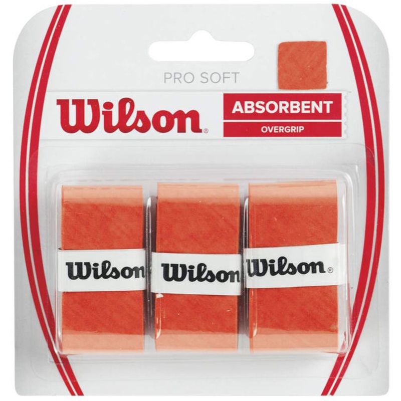 Soft Overgrip 3 Pack-Orange