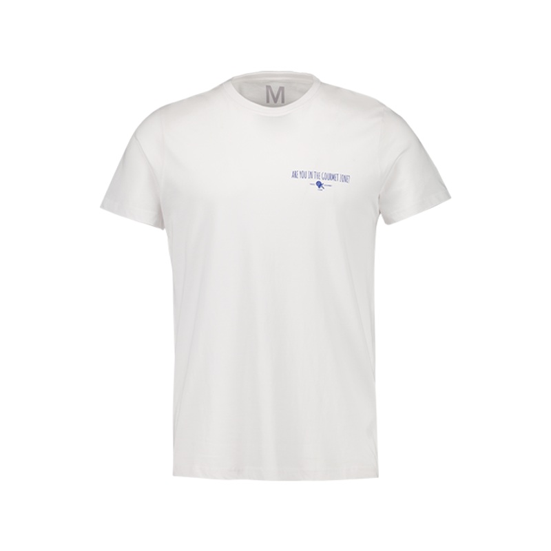 Camiseta Padel Team Gourmet algodn blanca