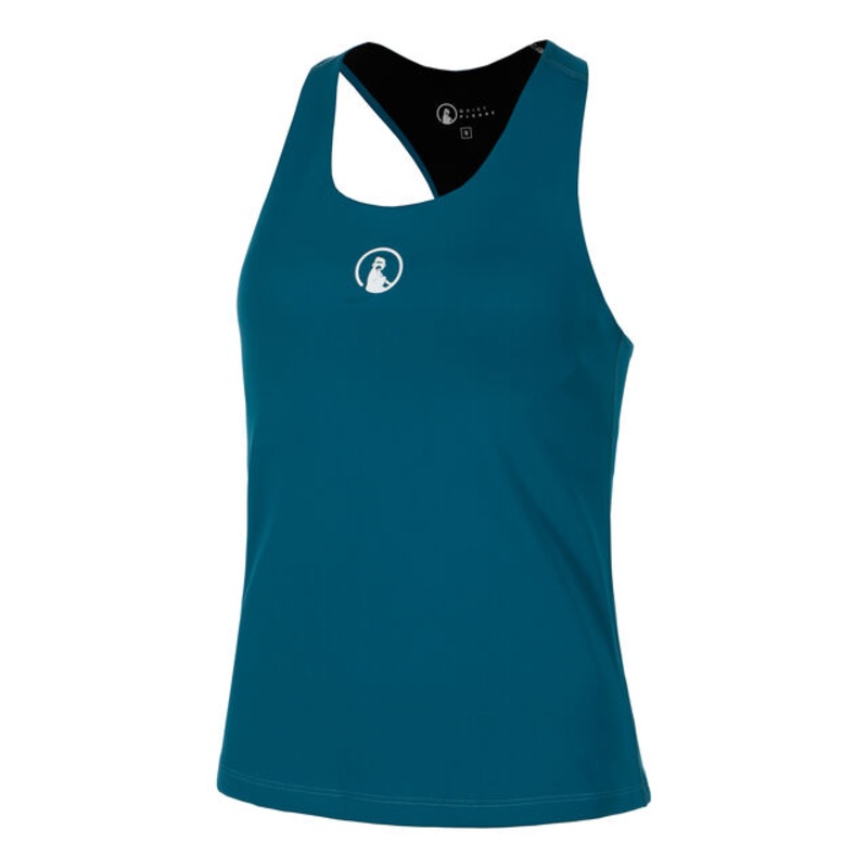 Create Inside In Tank Top Women – Petrol, White
