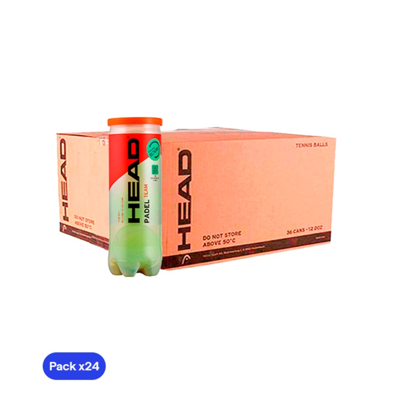 Cajn Pelotas HEAD Padel Team (Pack x24)