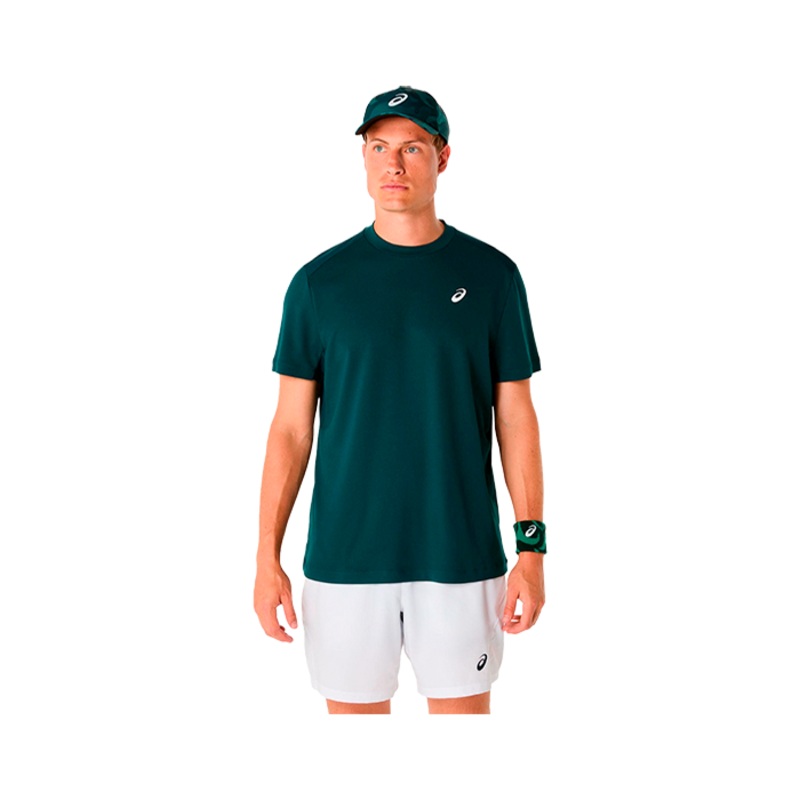 Camiseta Asics Court SS Saxon Green 2025