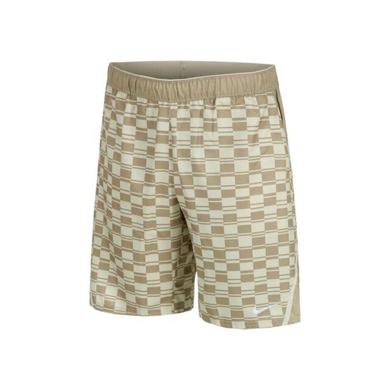 Court Dri-FIT Victory High Rise 9in All Over Print Shorts Men – Beige, Cream