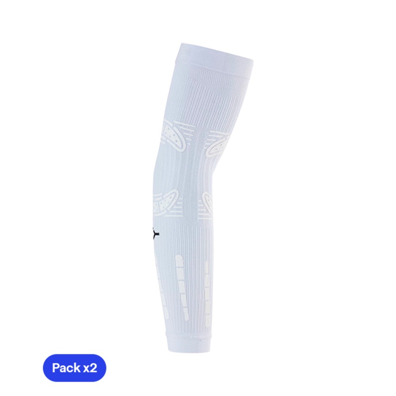 Mangas de Compresin Floky No Strain Blanco