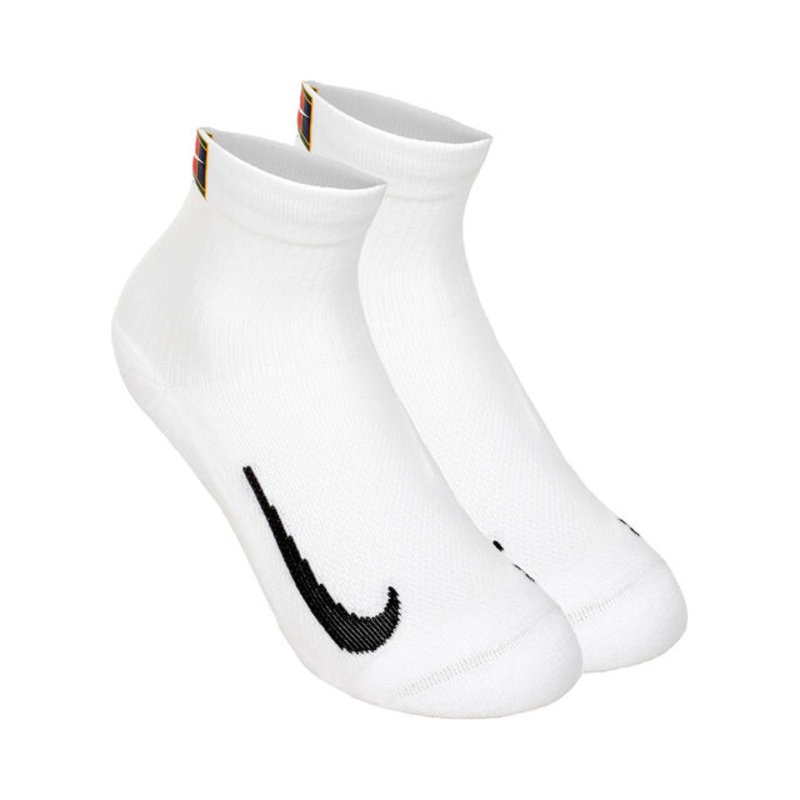 Court Multiplier Max Sports Socks 2 Pack – White, Black