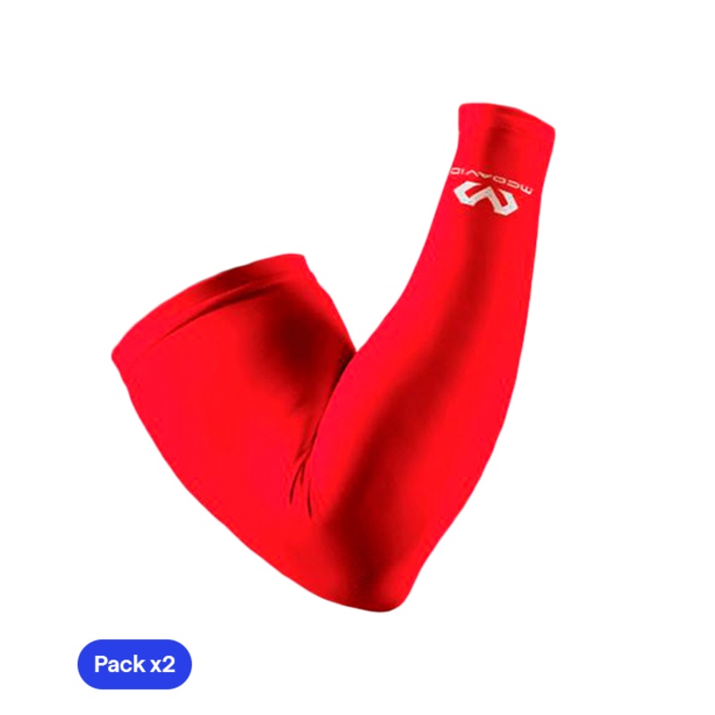 Mangas de Compresin McDavid Rojo (x2)