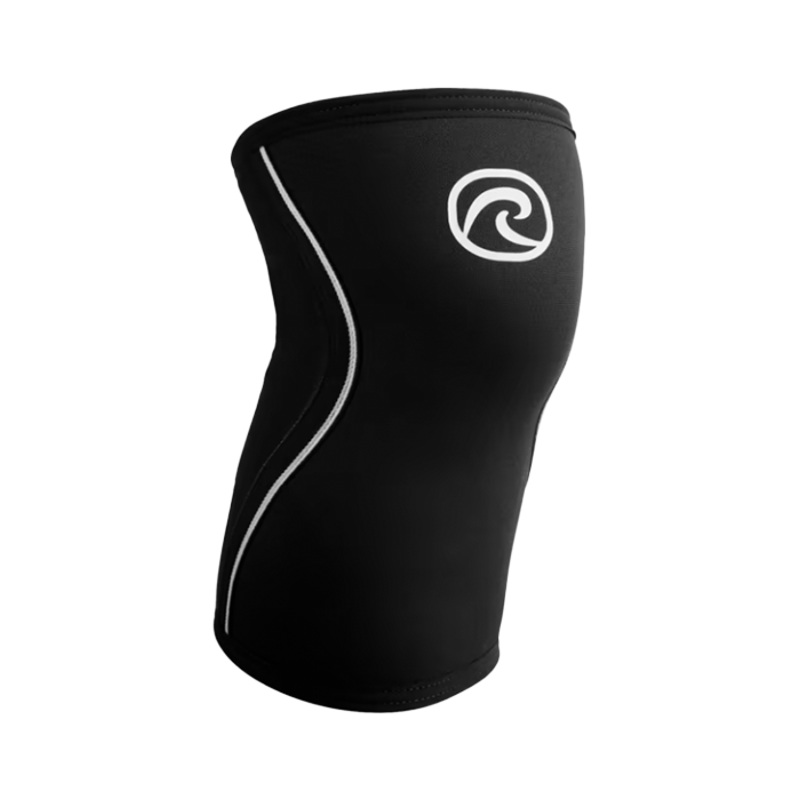 Rodillera Rehband RX Negro Logo Blanco 2024