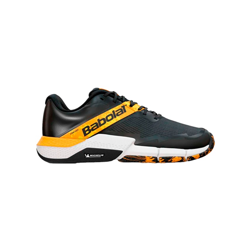 Zapatillas Babolat Movea 2 Black/Saffron 2025