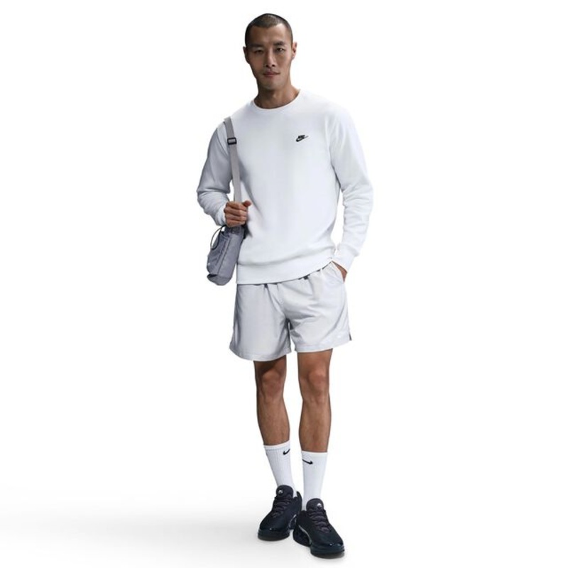Club Crew Sweatshirt Men – White