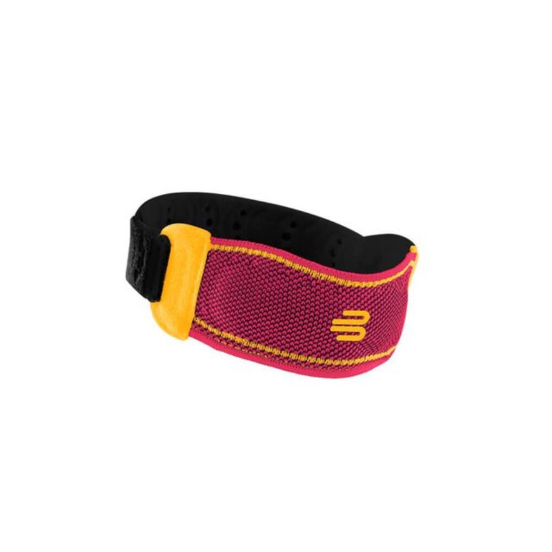 Sports Knee Strap Patella Brace – Berry, Orange