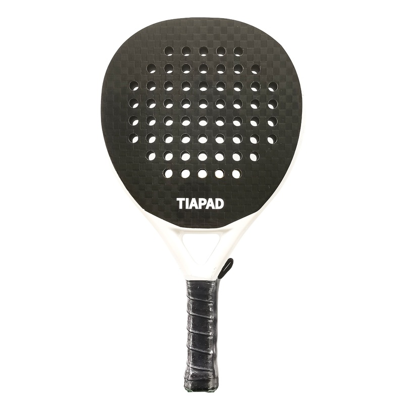 Tennis Padle Racket Padel Carbon Fiber Surface with EVA Memory Flex Foam Core Diamond Shape Pop Paddle Rackets