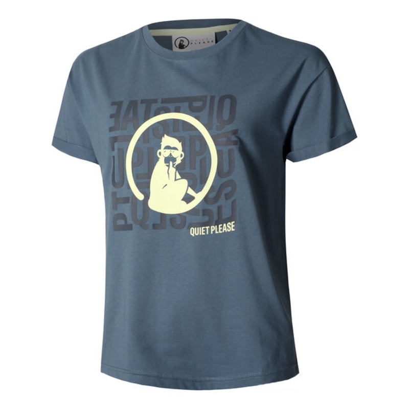 Word Salad T-Shirt Women – Blue