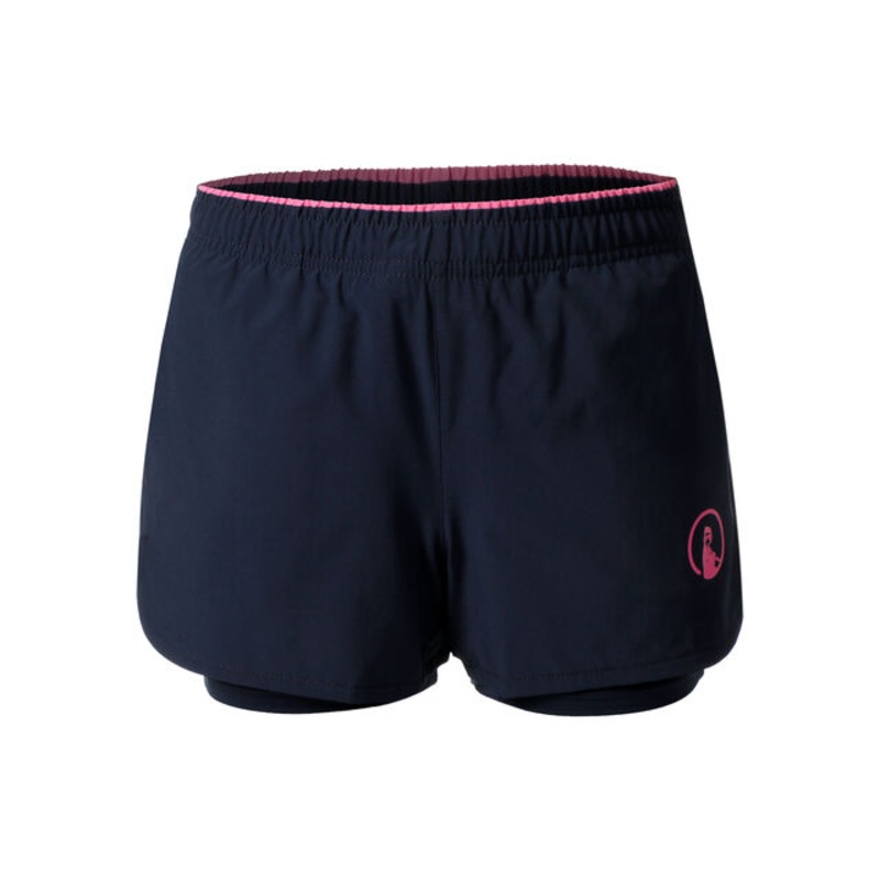 Match 2in1 Shorts Girls – Dark Blue, Pink