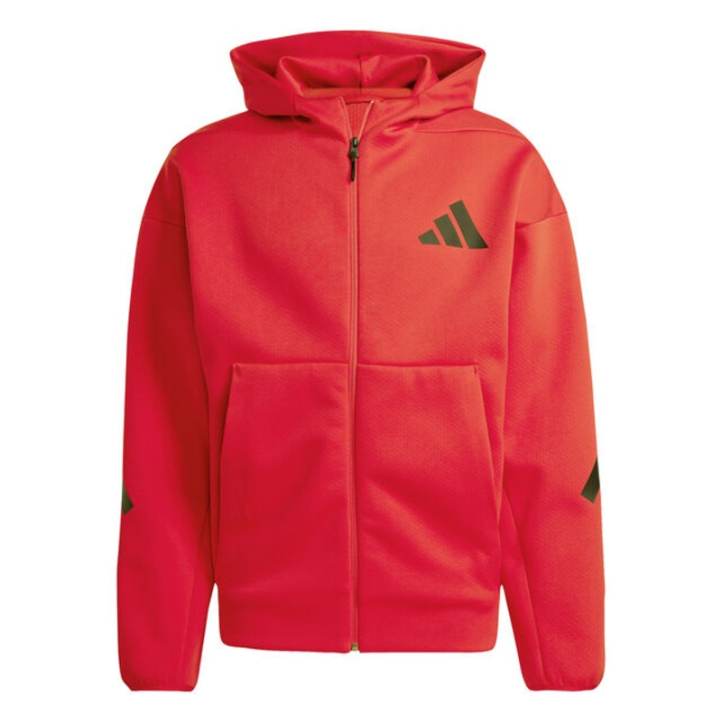 Z.N.E. Zip Hoodie Men – Red