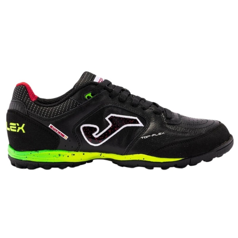 Zapatilla Joma Top Flex 2401 Negra Turf (Pasto Sintetico)