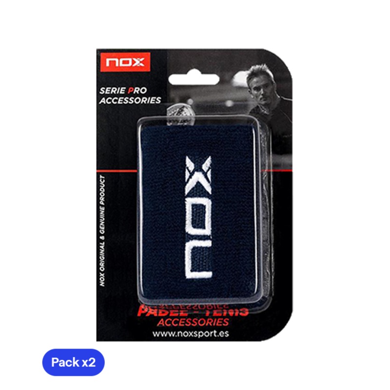 Muequeras NOX Azul oscuro (Pack x2)
