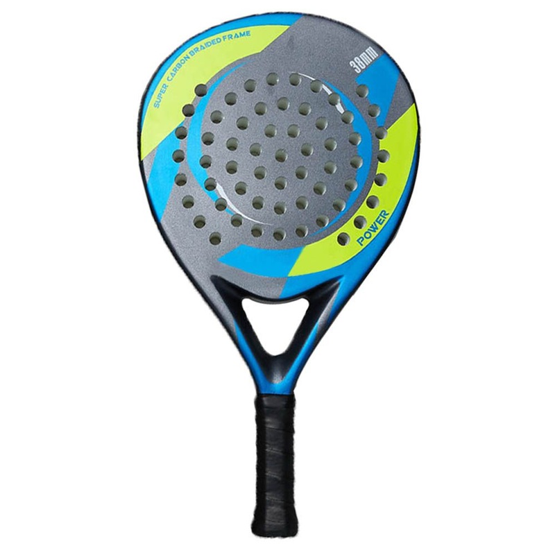 Accept Customized Designs Glass Fiber Full Carbon 3K 12K 18K Carbon Fiber Padel Racket