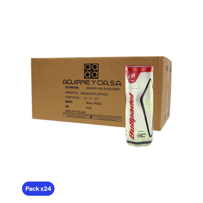 Cajn Pelotas Bullpadel Premium Pro (Pack x24)
