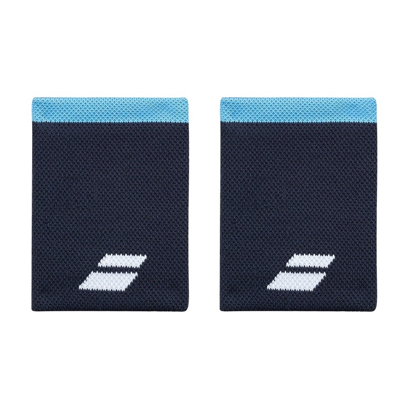 Babolat Logo Jumbo Wristband Unisex – Blue