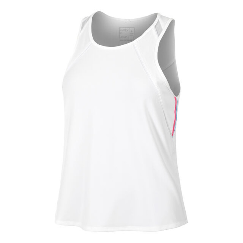Winning Streak Chill Tank Top Women – White