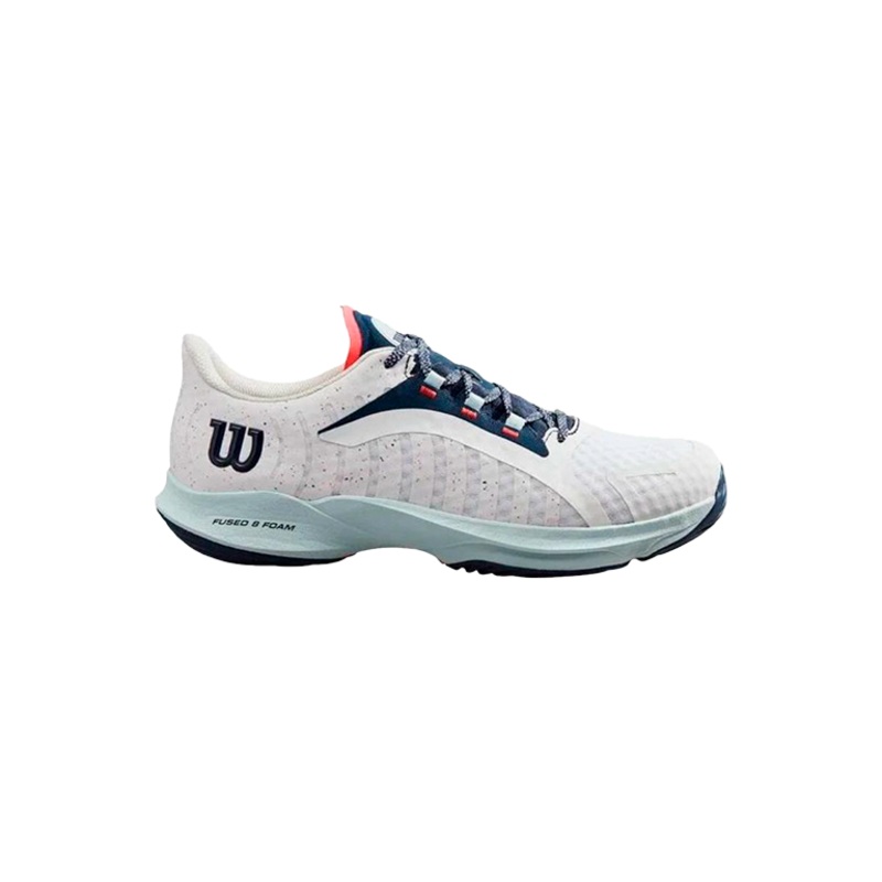 Zapatillas Wilson Hurakn Pro White/Cooling Spray/Navy Blazer