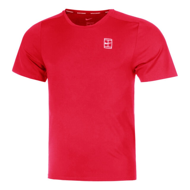 Court Dri-Fit Advantage T-Shirt Men – Red, White