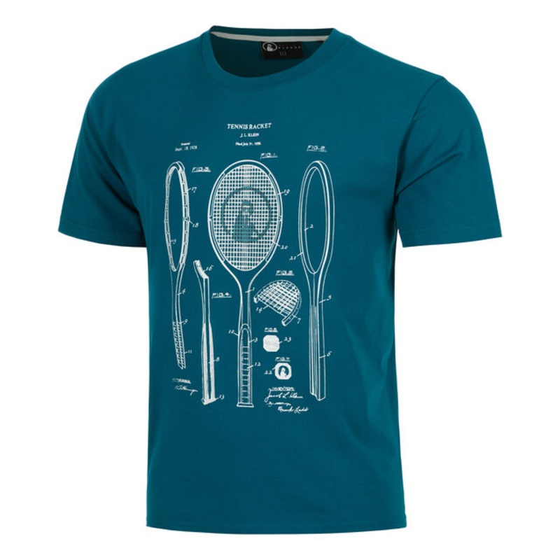 Create Rackitecture T-Shirt Men – Petrol, White
