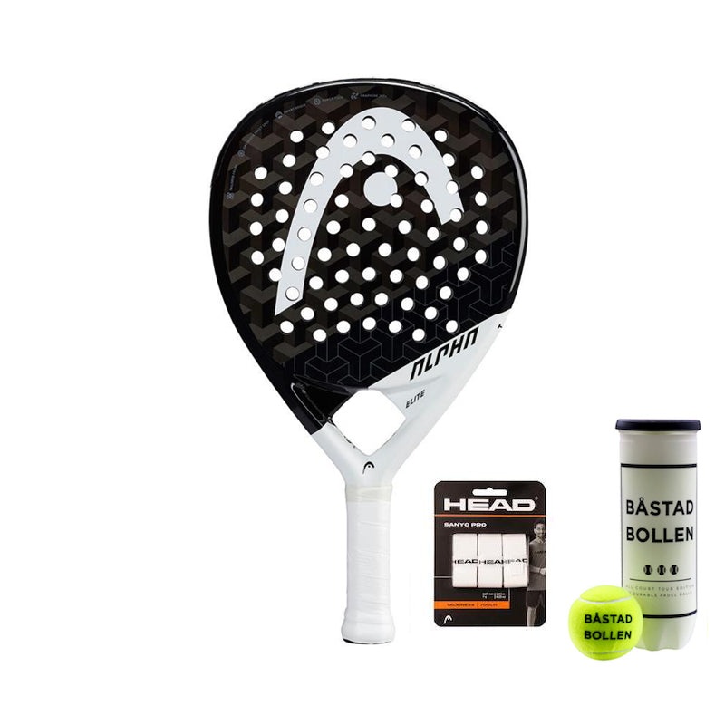 Head Alpha Elite 360+ + Sanyo Grip + Bstadbollen