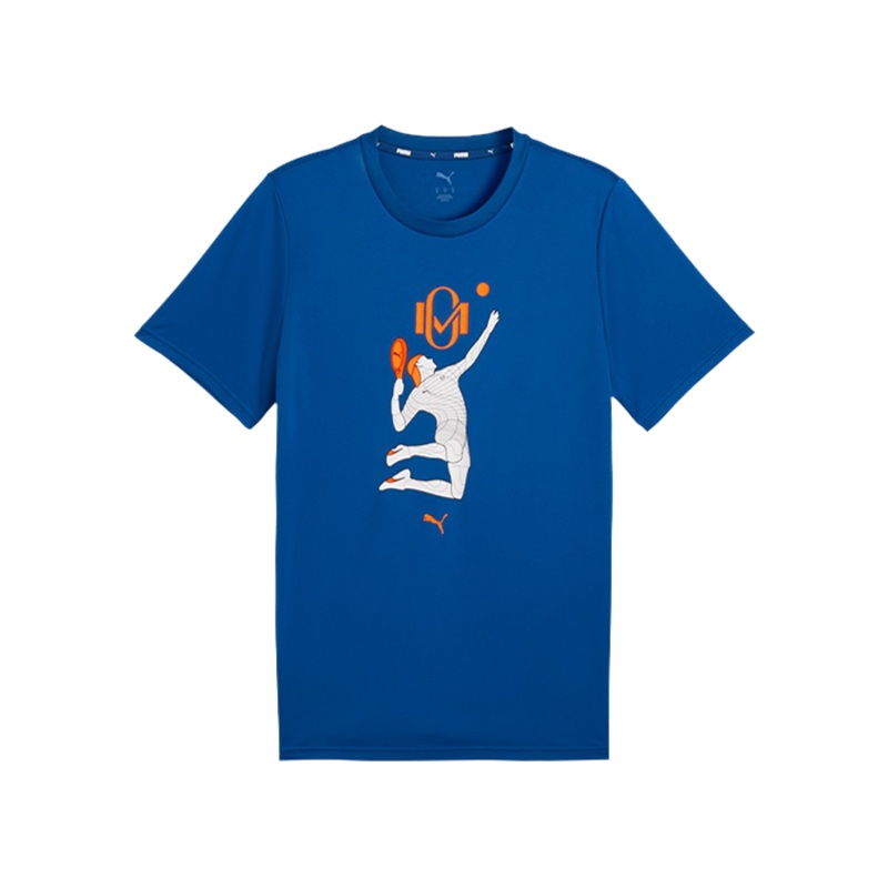 Camiseta Puma Graphic Blue/Heat Fire 2025 Momo Gonzalez