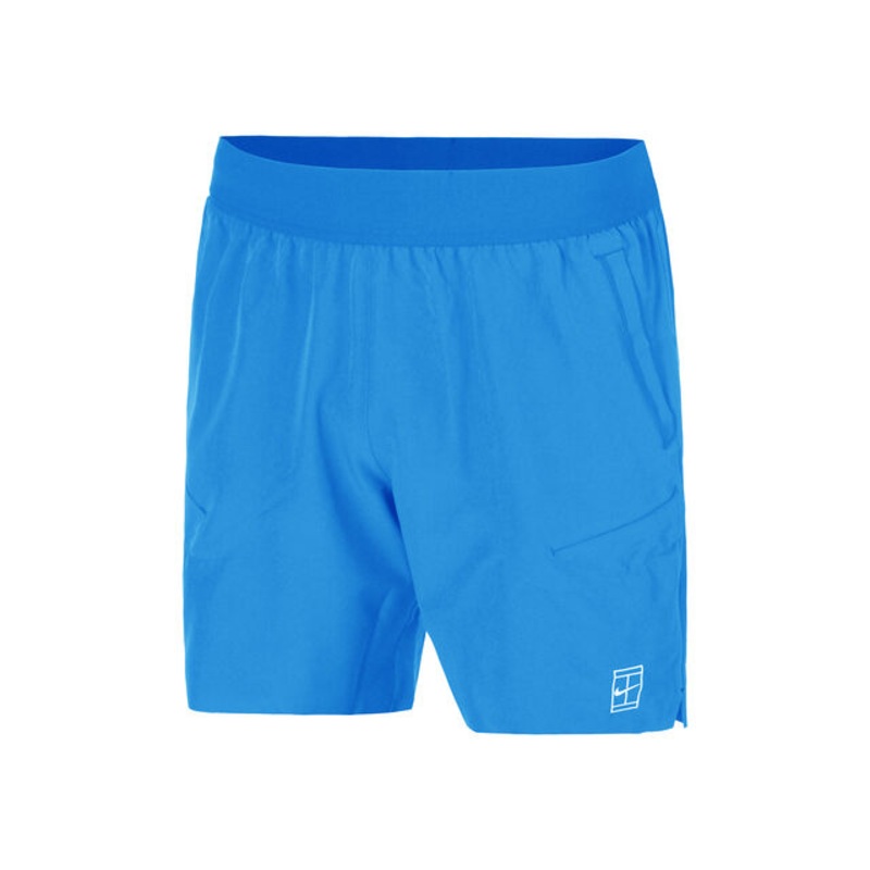 Court Dri-Fit Advantage 6in Shorts Men – Blue, White
