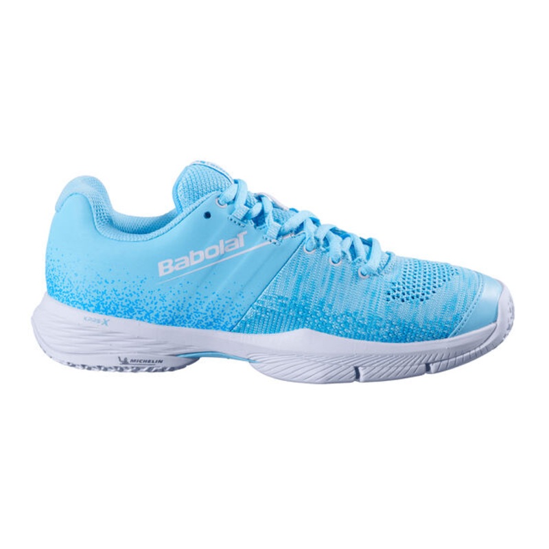 Sensa Women Padel Shoe Women – Light Blue, Red