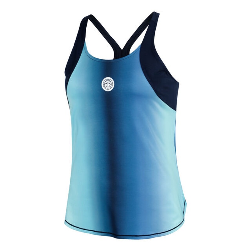 Spectrum Tank Top Women – Dark Blue, Light Blue