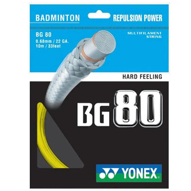 Yonex BG80 Badminton String|Yellow