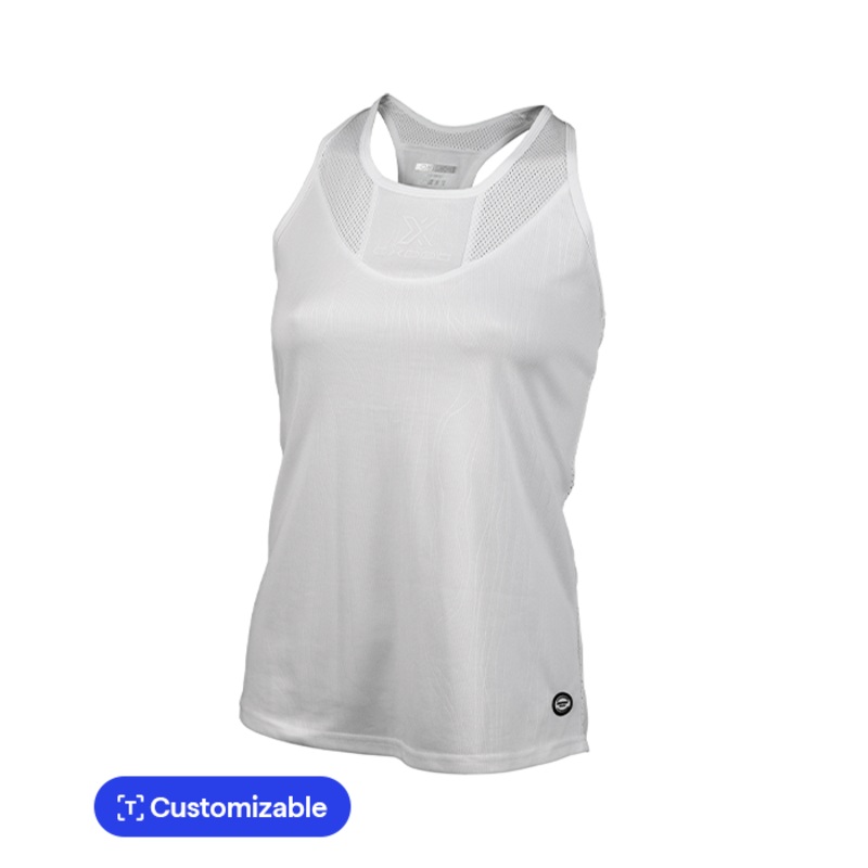 Camiseta Tirantes Oxdog Tiebreak Women Blanco