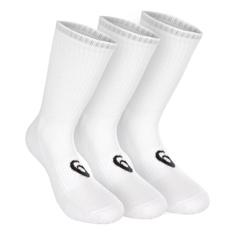 Crew Sports Socks 3 Pack – White, Black