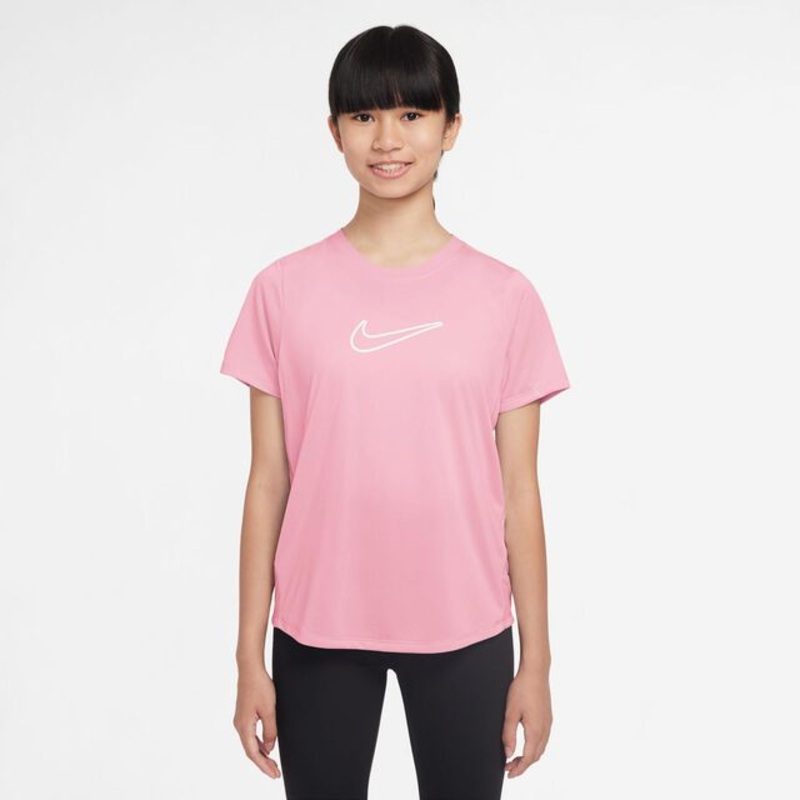 Dri-Fit One T-Shirt Girls – Pink, White