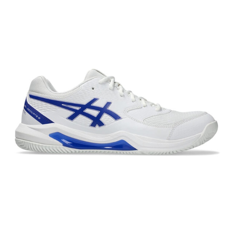 Gel-Dedicate 8 Padel Shoe Men – White, Dark Blue