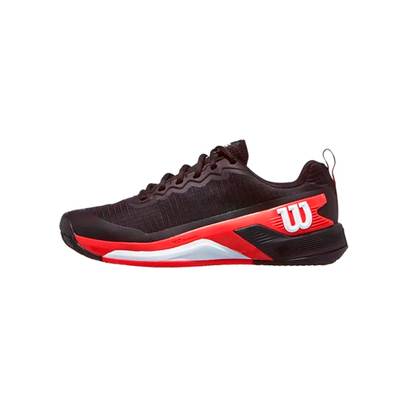 Zapatillas Wilson Rush Pro 4.5 Clay Black/Infrared/White 2025