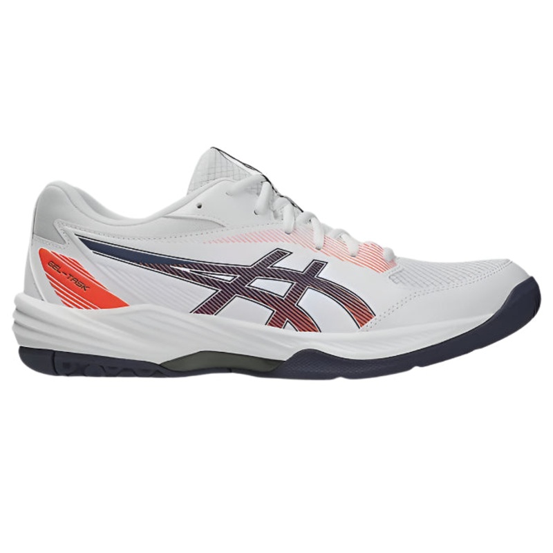 Asics Gel Task 4 Mens Tennis Shoes – White/Indigo Fog