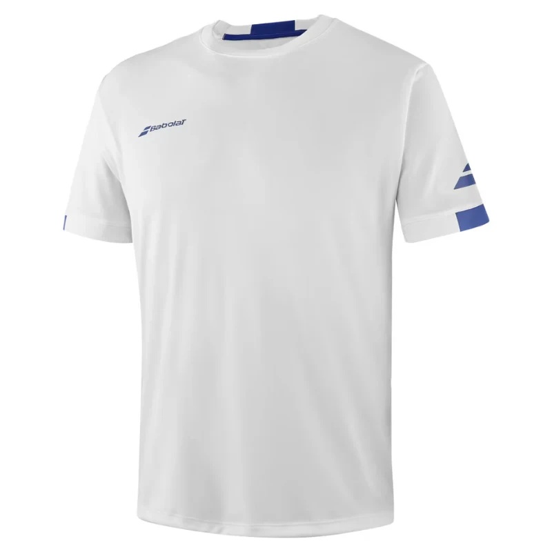 Babolat Play Crew Neck Men’s T-Shirt White