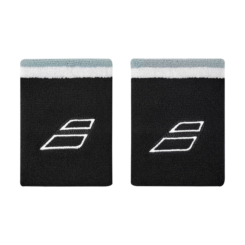 Babolat Terry Jumbo Wristband Unisex – Black/White