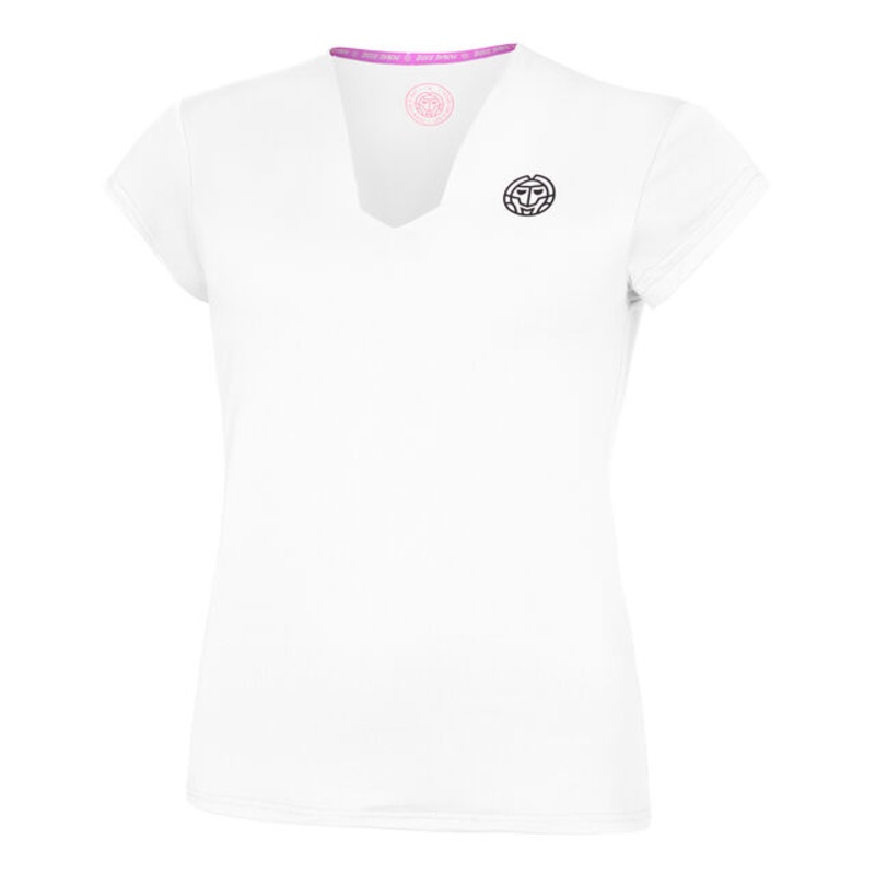 Crew V-Neck T-Shirt Women – White