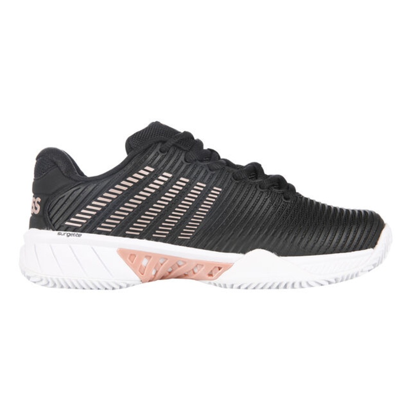 Hypercourt Express 2 Clay Court Shoe Women – Black, Gold